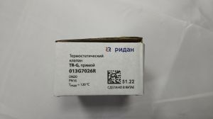 Ridan 013G7026R - TR-G Клапан терморегулирующий Ду20 Прямой