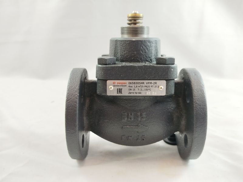 Ridan 065B3054R - Клапан регулирующий Ридан VFM-2R PN25 15/1,6