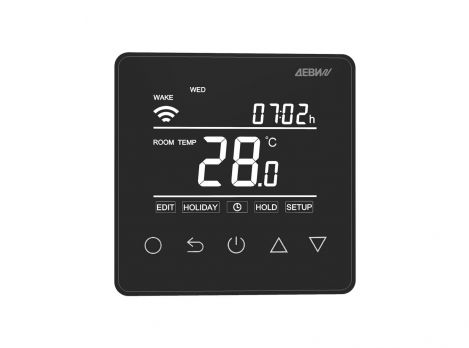 Ridan 140F1143R - Терморегулятор ДЕВИ Prime c Wi-Fi черный