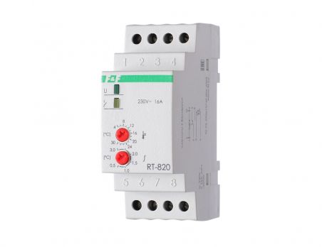 Ridan 140F1079R - Терморегулятор RT-820 (+4+30C) с датчиком RT на проводе
