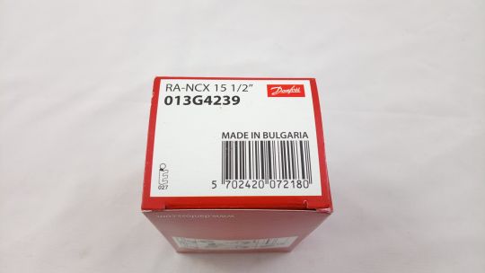 Danfoss 013G4239 - Клапан термостатический RA N углов хром Внимание! Клапан может использоваться только с термоголовкой типа RA