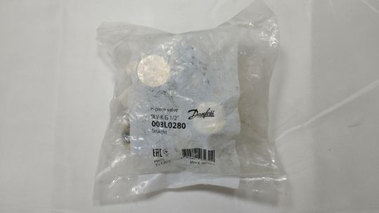 Danfoss 003L0280 - Клапан запорный Н-образный RLV-K Ду 15