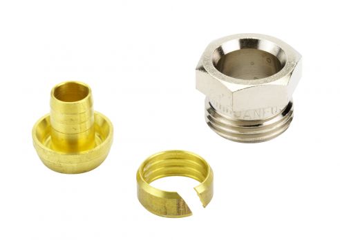 Danfoss 013G4144 - Компрессионные фитинги 14х2 мм R 1/2"