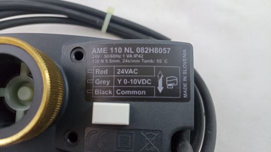 Danfoss 082H8057 - Электропривод аналоговый AME 110NL для клапанов AB-QM Ду 10-32 мм