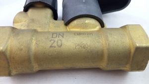 Danfoss 003Z4012 - Запорный клапан MSV-S, Ду = 20 мм, внутренняя резьба