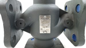 Ridan 065Z3358R2 - Клапан Ридан VF-3R PN16 DN32 kvs16 (новый корпус, квадратные фланцы)
