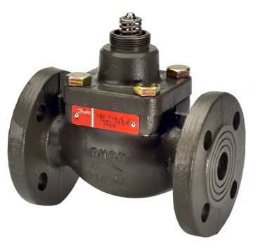 Danfoss 065B3054 - VFM 2 клапан регулирующий двухходовой фланцевый Ду 15 мм, Ру 25 бар, Kvs 1,6 м3/ч
