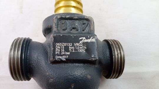 Danfoss 065Z0132 - VRG2 Клапан регулирующий, с наружной резьбой Ду=15 Kv=1,0 м3/ч
