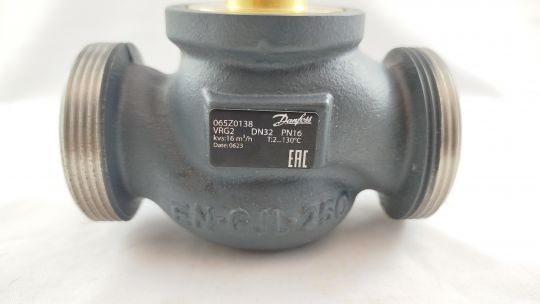Danfoss 065Z0138 - VRG2 Клапан регулирующий, с наружной резьбой Ду=32 Kv=16,0 м3/ч