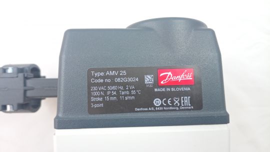 Danfoss 082G3024 - Электропривод импульсный AMV 25, напряжение питания 230В пер. тока