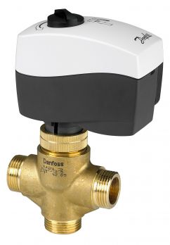 Danfoss 065Z2085 - Клапан регулирующий, трехходовой VZL 3 Ру 16 Ду 20 Kv 2,5 T=1200C