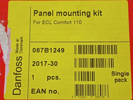 Danfoss 087B1249 - Комплект для монтажа ECL 110 в вырезе шкафа