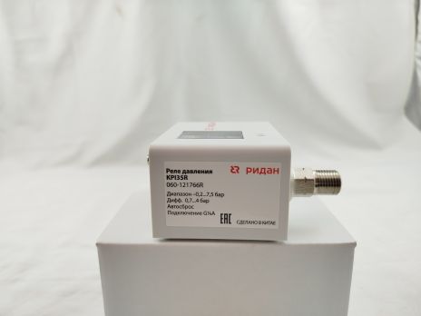 Ридан 060-121766R — Реле давления KPI 35R, диапазон настройки -0,2...7,5 бар, дифференциал 0,7…4 бар, штуцер G1/4А, автоматический сброс