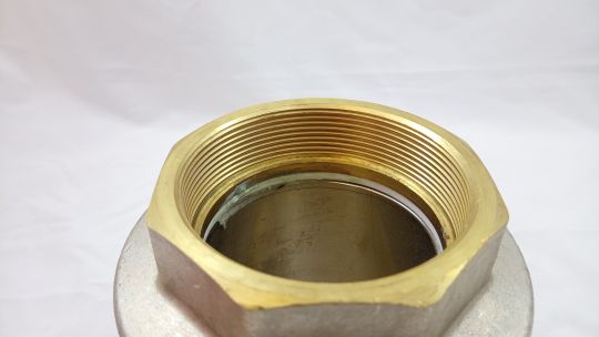 Danfoss 065B8214 - Латунный шаровой кран Danfoss с внутренней резьбой UNI ISO 7/1 Ду 80 мм, PN 40 бар
