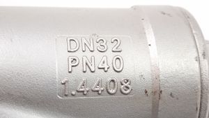 Danfoss 149B5276 - Y666 Фильтр сетчатый Ду32 Ру40 резьбовой, Корпус: нерж. сталь AISI316 Для питьевого водоснабжения не применять