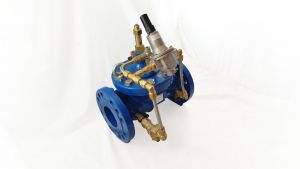 Danfoss 149B10108N - C101 Клапан рег. Ду80 Ру25 в сборе с пил/конт и пил/кл, для уст на гориз тр-де; Фл.;Корп-GGG40