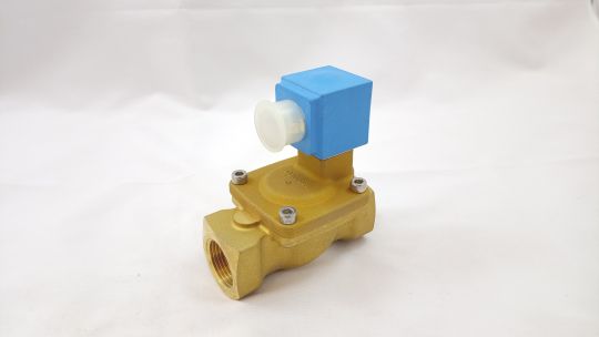 Danfoss 042U436532 - Клапан электромагнитный EV220W, Ду 18 мм, латунь,NBR,G 3/4, НО, с катушкой AS 230СS, 230В, 50/60 Гц