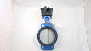082G7357 Затвор дисковый VFY-WA, фланцевый, Ду 150 мм, kvs 1212м3/ч, Py 16 бар, Тмакс 120 С, 2-ходовой, 230 В