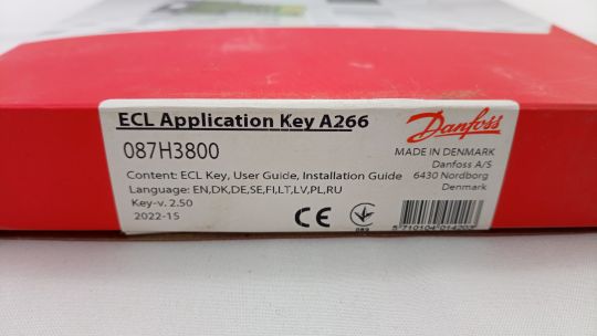087H3800 Danfoss A266 Ключ программирования