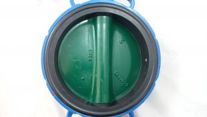 149G41209 Затвор дисковый поворотный межфланцевый VFY-WG (SYLAX) Danfoss 065B7362 Ду200 Ру16 c редуктором