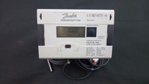 087G6102 теплосчетчик ультразвук. квартирн. муфт. SONOMETER 1100 Ду15 G=1,5m3/h под. DANFOSS