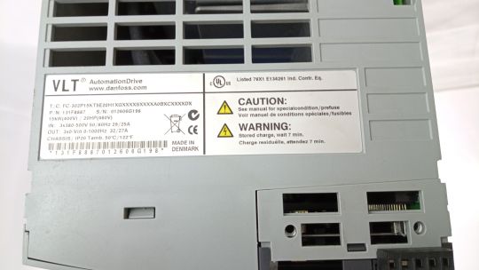 131F8887 Преобразователь частоты DANFOSS FC-302 на 15 КВТ