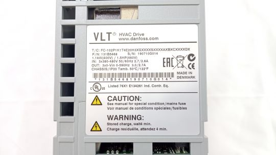 131B5468 Частотный преобразователь Danfoss Fc 102