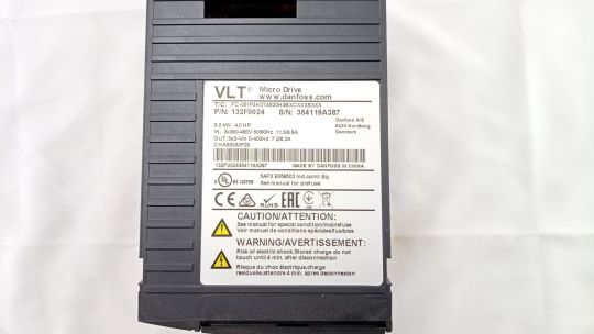 132F0024 Danfoss частотный преобразователь VLT® Micro Drive FC 51, 3 кВт