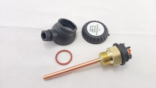 087B1180 Датчик температуры погружной ESMU-100, Pt1000, 100 мм, медь