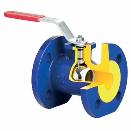 Кран шаровой полнопроходной ZETKAMA 565A-050-C-09, DN050, PN16