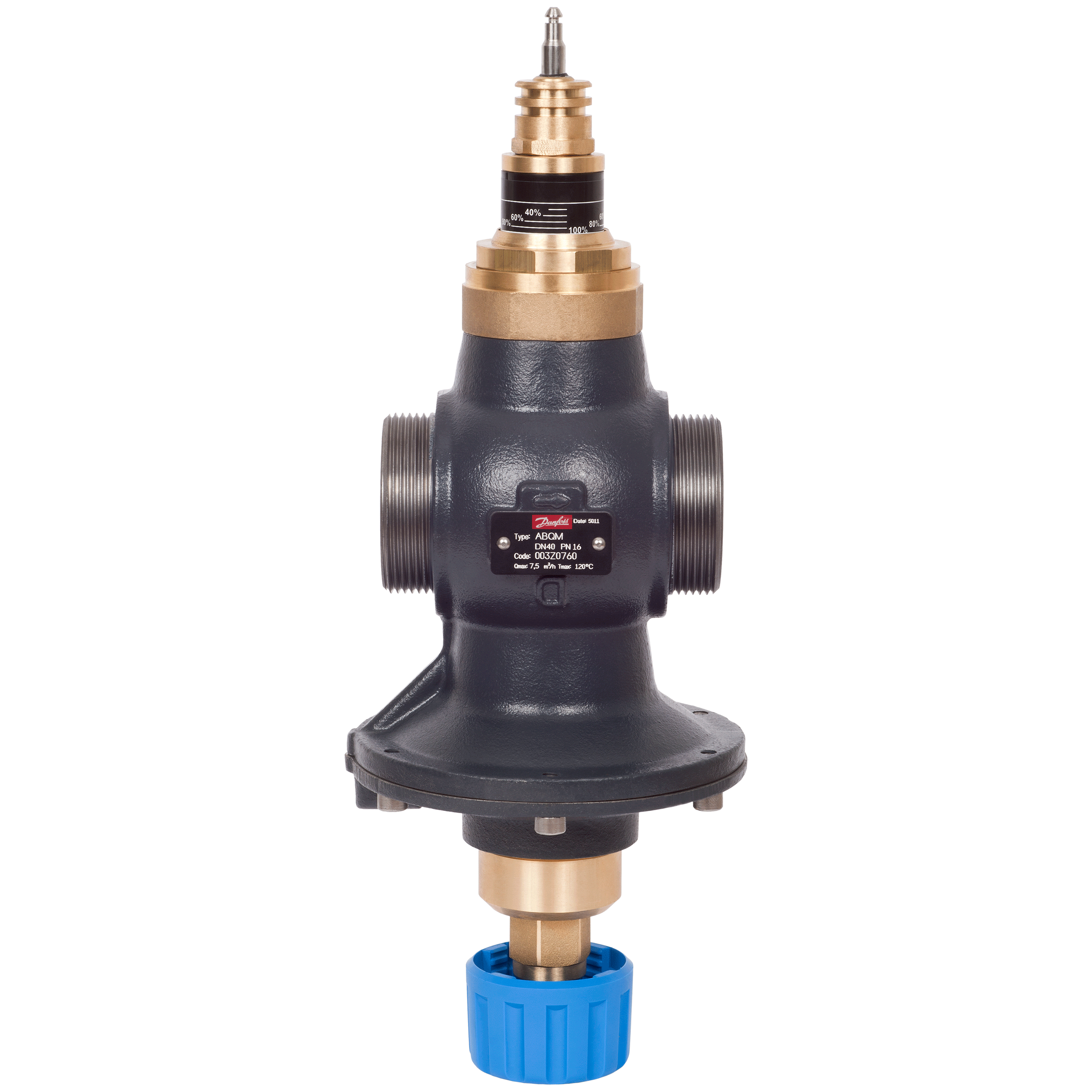 Клапан балансировочный Danfoss AB-QM 1 1/2″ Ду40 Ру16 автоматический 003Z0760