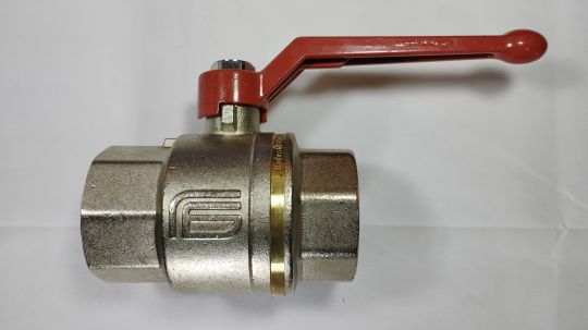 Danfos 065B8212 - Латунный шаровой кран Danfoss с внутренней резьбой Ду 50 мм, PN 40 бар