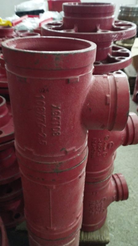 Тройник переходной под муфту 4" х 2 1/2" (108 х 76)