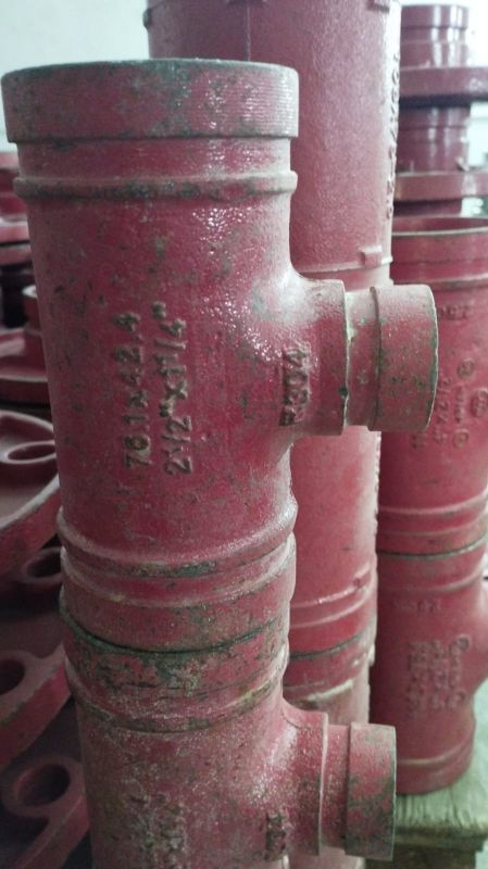 Тройник переходной под муфту 2 1/2" х 11/4" (76 х 42,4)