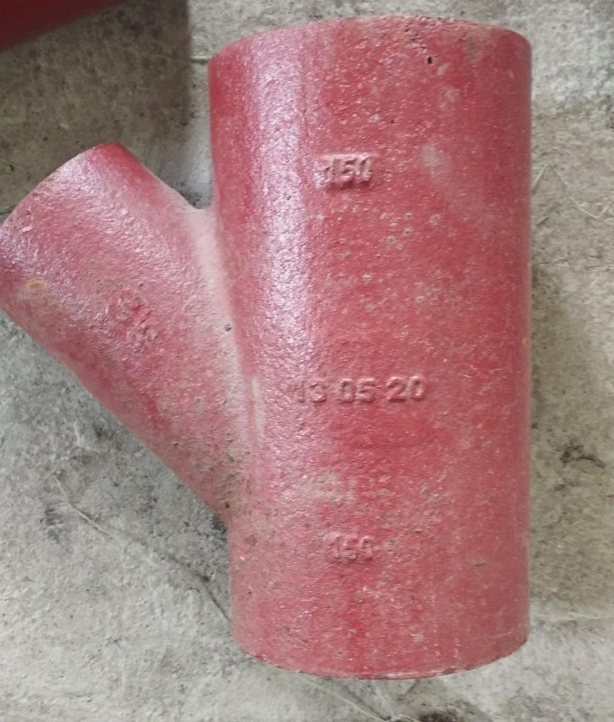 Тройник Ду 150-100 45гр