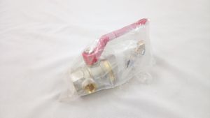 Ridan 065B8218R - Латунный шаровой кран BVR-DR RIDAN с внутренней резьбой и спускным элементом Ду 25 мм, PN 40 бар