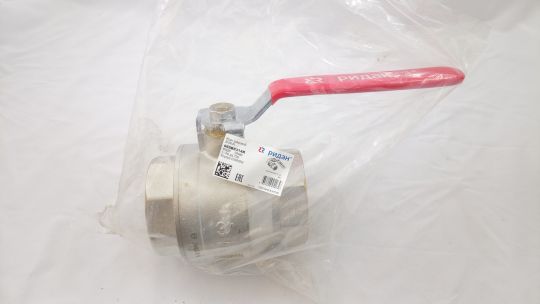 Ridan 065B8314R - BVR-R Кран шаровой РИДАН PN25 DN80 с внутренней резьбой; Т от -20С ...+120С; материал корпуса латунь CW602N