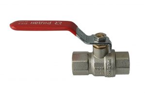 Ridan 065B8315R - BVR-R Кран шаровой РИДАН PN25 DN100 с внутренней резьбой; Т от -20С ...+120С; материал корпуса латунь CW602N