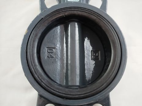 Ridan 082X4404R - Затвор дисковый поворотный РИДАН ЗДМ 03.16.100 PN16 DN100 корпус GG25, диск - чугун GGG40, уплотнение EPDM, управление - рукоятка
