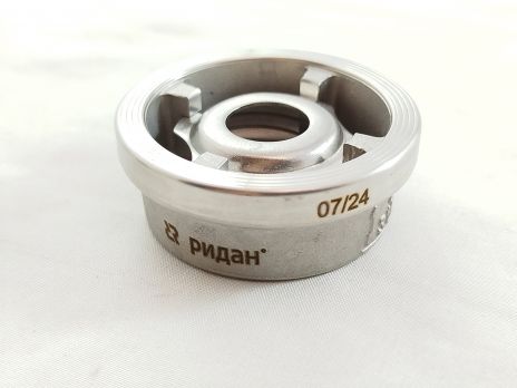 Ridan 082X8532R - NVD-812R PN40 DN25 Клапан обратный межфланцевый пружинный тарельчатый,нерж AISI 316